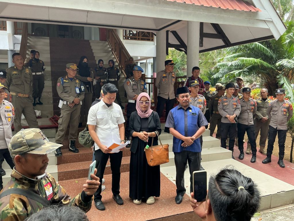 DPRD Wajo Terima Aspirasi WASPAMOPS LMR RI Terkait Polemik Pengangkatan Kaur Keuangan Desa&nbsp;Bau-Bau